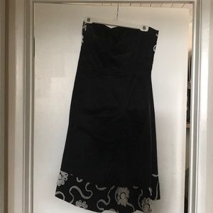 One of a kind strapless dress!